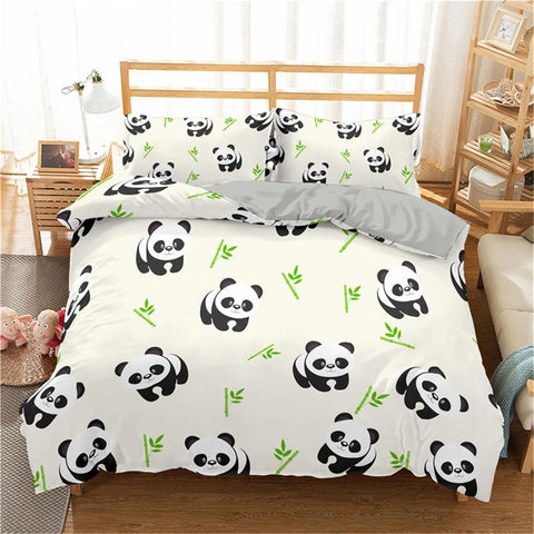 Panda Bedding Baby Bamboo