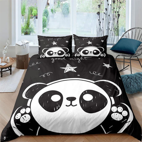 Panda Bedding Night