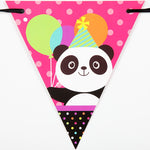 Panda Birthday Decorations Lot Set