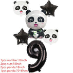 Panda Birthday Decorations Starry