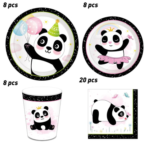Panda Birthday Decorations Theme