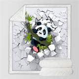 Panda Blanket 3D