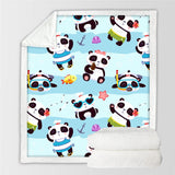 Panda Blanket Holiday