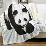 Panda Blanket for Sofa
