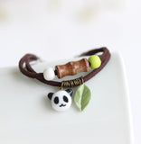 Panda Charm Bracelet Ceramic Stone