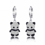 Panda Diamond Earrings