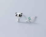 Panda Earrings Atypical Design