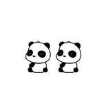 Panda Earrings Kawaii