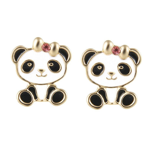 Panda Earrings for Baby