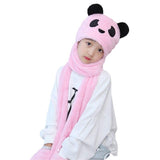 Panda Hat with Gloves