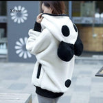 Panda Jacket Fleece with Hood