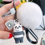 Panda Keychain Cartoon