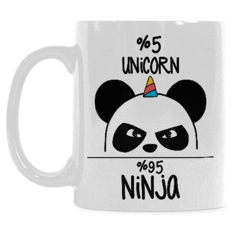 Panda Mug Ninja and Unicorn