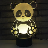 Panda Night Light Kawaii Lamp