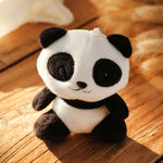 Panda Plush Black Miniature