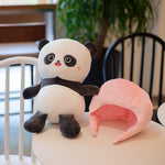 Panda Plush Dressed as a Fruit