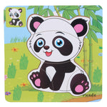 Panda Puzzle Kawaii Wood