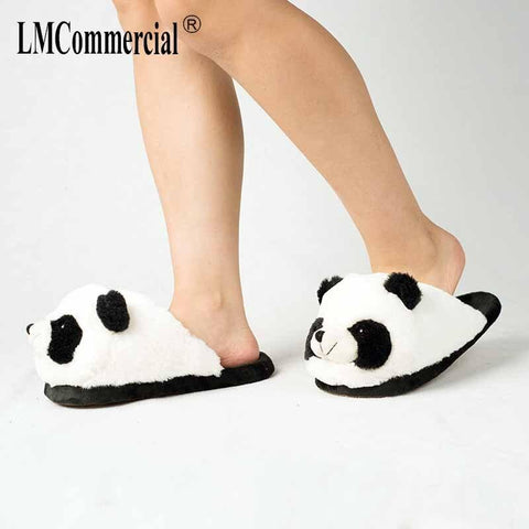 New Kawaii Panda Slippers Women's Summer Slides Shoes Home EVA Slippers  Lady Casual Flip Flops Cute Cartoon Beach Sandals - AliExpress