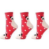 Panda Socks Woman Christmas
