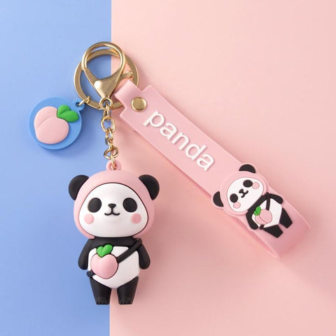 Big Squishies Plush Teddy Bear Keychain