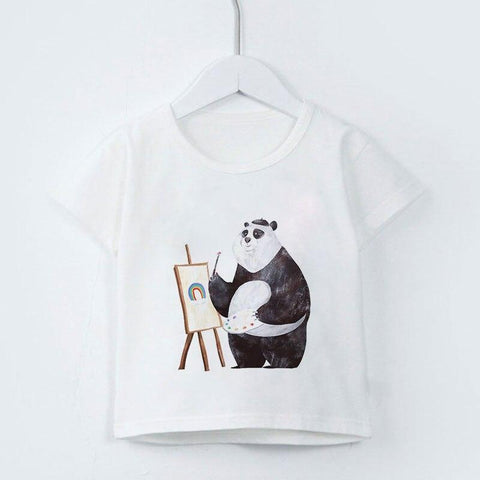 Panda T-Shirt Paint