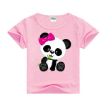 Panda T-Shirt Pink Bow