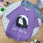 Panda T Shirt Print